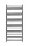 Instalprojekt - Kúpeľňový radiátor STICK - Pripojenie radiátora - Spodná pripojenie, Radiátory - Farebné prevedenie HL - Grafit, Rozmer radiátora HL - 500 × 1850 mm, výkon 881 W RADSTI501912