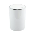 MSV KAMAKA výklopný odpadkový kôš 6 L biely / plast (3700703938699)