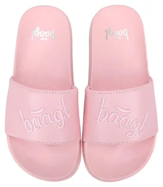 BAAGL Šľapky Logo Pink veľ. 36 / Protišmyková EVA podrážka