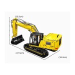 Mamido Stavebnica R/C pásový bager na diaľkové ovládanie 2169 dielikov