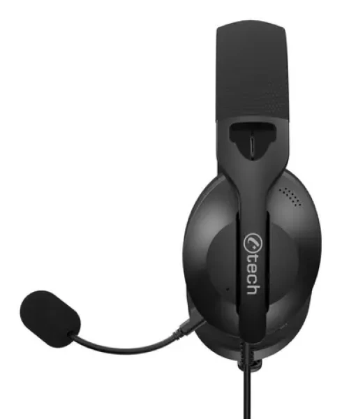C-tech Nemesis V3 čierna / Herné slúchadlá / USB / 40mm meniče / odnímateľný mikrofón (GHS-19U)