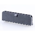 Molex vstavaná pinová lišta (štandardná) Počet pólov 10 Raster (rozteč): 3.00 mm 436501010 1 ks Tape on Full reel; 436501010