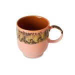 HK living Kameninový hrnček café mug 70's Lush 250 ml