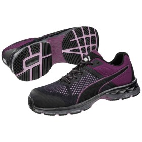 PUMA Define WNS Low 643920234000041 bezpečnostná obuv S1P Veľkosť topánok (EU): 41 čierna, purpurová 1 pár; 643920234000041