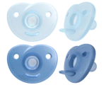 Philips Avent SCF099/26 modrá / Cumlík / 0-6 m / chlapec / 2 ks