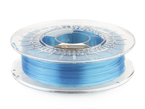 Fillamentum Flexfill tlačová struna 98A TPU 1,75 mm blue transparent 0,5 kg