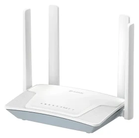 D-Link 4G LTE N300 biela / Router / Wi-Fi 4 (802.11n) / 4G LTE / NanoSIM / 300 Mbit/s / 4X LAN (G403C/E)