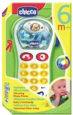 Chicco Interaktívny detský mobilný telefón / od 6 mesiacov (8003670739456)