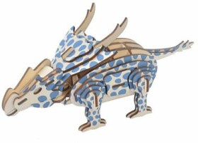 Woodcraft Drevené 3D puzzle Achelousaurus