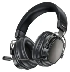 AWEI AT36 čierna / Bezdrôtové slúchadlá s mikrofónom / Bluetooth 5.4 / ANC / Cez hlavu (AT36)