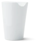 FIFTYEIGHT Becher mit Biss biely / Hrnček (T023701)