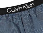 Pánske jogger nohavice NM2182E V7G modrá Calvin Klein modrá-karo