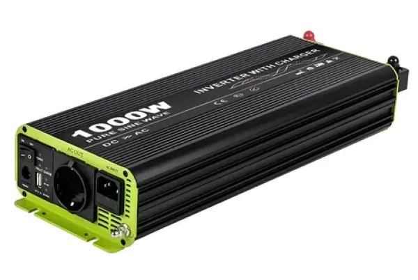 KOSUNPOWER UPS záložný zdroj 1000W / UPS / externá batéria 24V / čistý sínus / AC 230V (KOS1000-24)