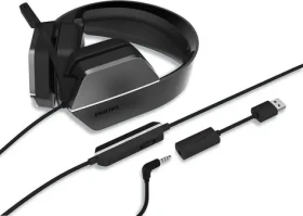 Philips TAG4106/00 čierna / Herné slúchadlá / mikrofón / 7.1 / 3.5mm jack / USB-A / 1.8m (TAG4106/00)
