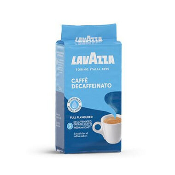 Lavazza Dek 250 g / Mletá káva / Bez kofeínu / 60% Arabica 40% Robusta (8000070011281)