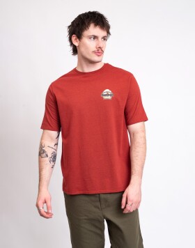 Patagonia M's Great Waves Responsibili-Tee® Rusty Red L