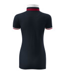 Polokošeľa Collar Up dark navy M
