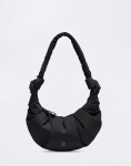 Got Bag Pleat Moon Bag Small Monochrome black