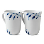Royal Copenhagen Porcelánový hrnček Blue Fluted Mega 360 ml – set 2 ks