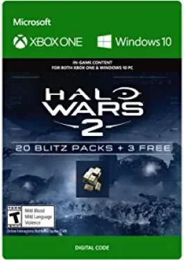 XONE Halo Wars 2: 23 Blitz Packs / Elektronická licencia / Add-On (7F6-00091)