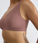 SLOGGI ZERO FEEL - Neviditeľná druhá koža bralette Sloggi CACAO S