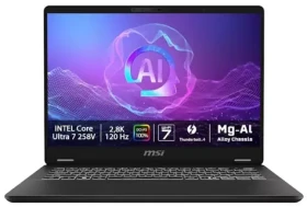 MSI Prestige 14 AI+ Evo C2VMG sivá / 14" 2.8K / Intel Core Ultra 7-258V 2.2GHz / 32GB / 1TB SSD / Intel Arc / W11P (9S7-14N321-017)