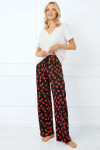 Talianska móda Cherry long length sp. farba:print/black XL