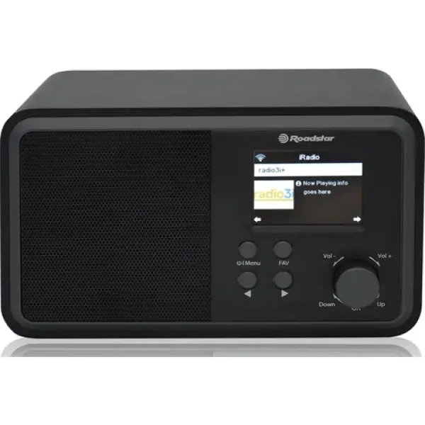 ROADSTAR IR-390D+BT/BK čierna / FM / DAB + / BT / USB / 3.5mm (7621800033116)