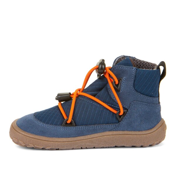 Chlapčenská celoročná barefoot obuv TEX TRACK Denim, Froddo, G3110257-1, svetlo modrá - 31