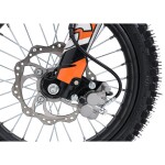 Mamido Detská benzínová motorka RamiGO ULTRA 66 125CC oranžová