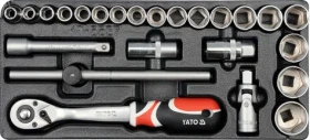 YATO YT-5537 / Vložka do zásuvky - gola sada / 24ks (YT-5537)