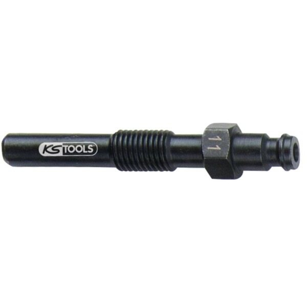 KS Tools 150.3672 Adaptér na žeraviace sviečky, M10x1,25 s vonkajším závitom, dĺžka 70 mm; 150.3672