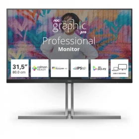 31.5" AOC U32U3CV čierna / IPS / 3840x2160 / 16:9 / 4ms / 1000:1 / 400cd-m2 / HDMI + DP + USB-C / VESA (U32U3CV)