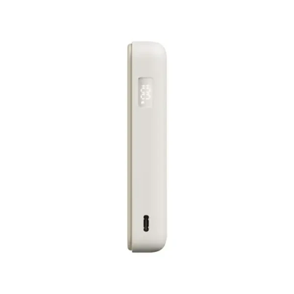 XIAOMI Magnetic Power Bank 10000 béžová / Powerbanka / 33W / bezdrôtové nabíjanie / integrovaný USB-C kábel / stojan (71808)
