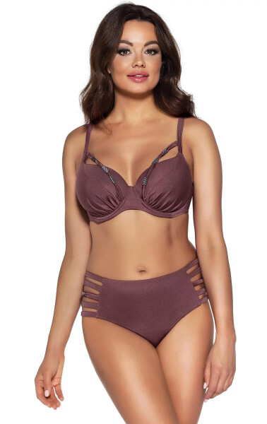 Plavková podprsenka SK-168/2 hnedá - Ava 105F