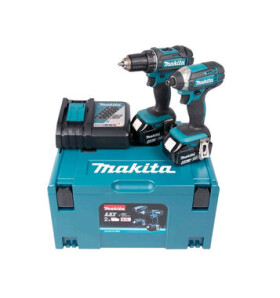 Makita DLX2127MJ / Sada aku náradia: DDF482Z amp; DTD152Z / 18V / Li- ION / 2x 4.0 Ah (DLX2127MJ)