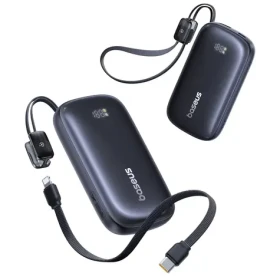 Baseus EnerFill FC21 Qpow 3 Ultra čierna / Powerbanka / 10000 mAh / 22,5W (6932172692483)