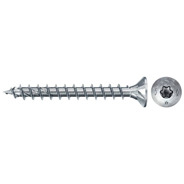 Fischer Power-Fast II 670663 skrutky do drevotriesky 4.5 mm 40 mm T profil ocel glavanizované zinkom 50 ks; 670663