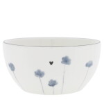 Bastion Collections Keramická miska Iris Blue Poppy 600 ml