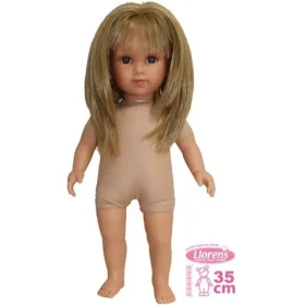 Llorens 535E ELENA - realistická bábika s mäkkým látkovým telom - 35 cm