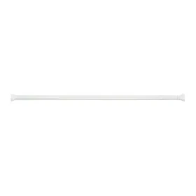 Spirella KRETA tyč na sprchový záves 75 - 125 cm biela / bez vŕtania / hliník (7610583103246)