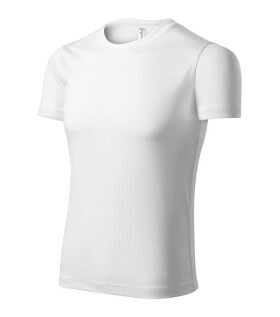 Tričko Pixel unisex biele XL
