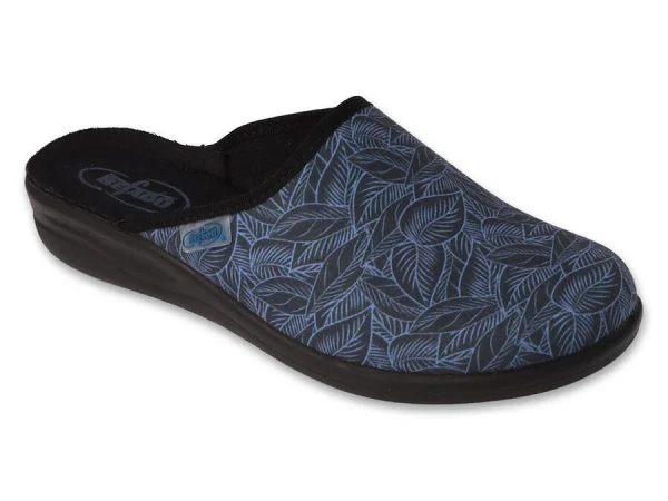 BEFADO 551D003 dámske papuče PATI ZŠ s lístkami 36 551D003_36
