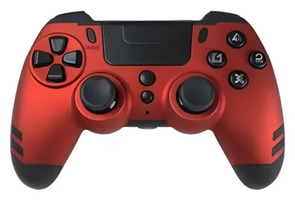 Lexip Bezdrôtový ovládač červená / Ovládač / PC, PlayStation 4 / Analógové joysticky / Programovateľné tlačidlá (JVAMUL00154)