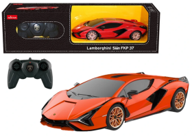 RASTAR Auto na diaľkové ovládanie R/C Lamborghini Sian 1:24 Rastar oranžové