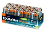 Colorway alkalická batéria AA 40ks / 1.5V (CW-BALR06-40CB)