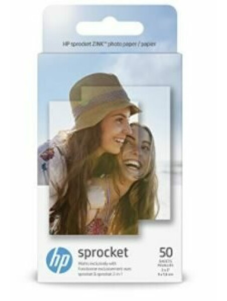 HP Sprocket Photo Paper / fotopapier pre tlačiarne HP Sprocket amp; Sprocket 200 / 50 listov (190781150527)