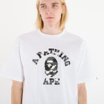 Tričko A BATHING APE City Camo College Tee UNISEX White L