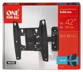 One For All WM4241 / Držiak na stenu pre TV / 19-43" / naklápací, otočný / nosnosť 30 kg (WM4241)