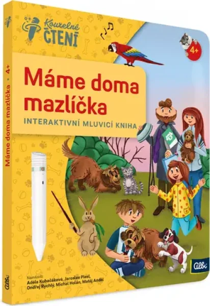 Albi Kúzelné čítanie Kniha: Máme doma maznáčika